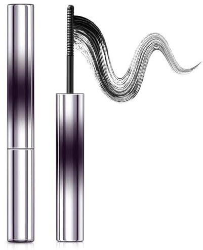 Iron Wand Mascara, 2025 New Ultimate Length Curl, 3D Curling Eyelash Mascaras, Natural Lengthening Waterproof, Long Wear No Clumping for Sensitive Eyes (Black)