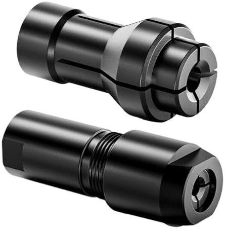 Adaptador para Amoladora Angular - 2 Piezas Conector para Amoladora Angular, Pulidora y Brocas | Accesorios Adaptador de Mandril de Taladro 6mm 3mm para Corte de Metal Mecanizado de Precisión Soldadur