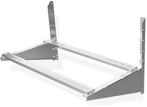 Wandkonsole Klimaanlage, Klima Halterung Wand, Edelstahl 304, Klimaanlagenständer für Kanallose Mini Split Wärmepumpen, Tragfähigkeit Bis zu 200 kg(95x54x47cm/37x21x19in)