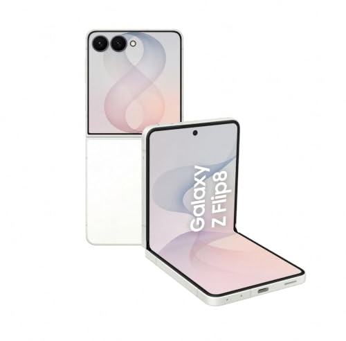 Samsung Galaxy Z Flip8 AI Smartphone, 256 GB Speicher, 12 GB RAM, Cream | Android Handy, 50 MP Kamera, Freihand-Selfies, 4300 mAh Akku, Now Brief, Foto-Assistent, personalisierbares Frontdisplay