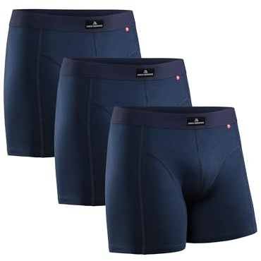 DANISH ENDURANCE Unterhose Herren, Mit oder ohne Eingriff, 3er & 10er Pack | Boxershorts aus weicher Baumwolle mit Stretch, Atmungsaktiv und Scheuerfrei, mit oder ohne Eingriff, für den Alltag
