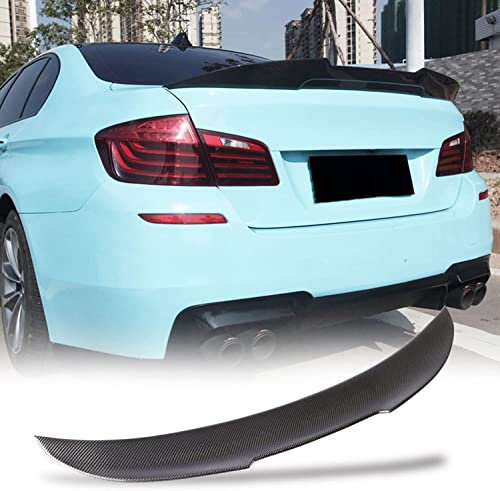 TGFOF Für 5ER F10 520i 523i 528i 530i 535i 550i M Sport M5 Limousine 2011-2018 CarbonSpoiler Heckspoiler Abrisskante Heckflügel Lippe