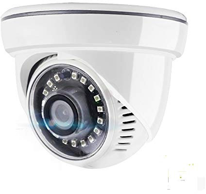 Telecamera Videocamere Sorveglianza Telecamera Di Sorveglianza A Led A Infrarossi Nano 1080P, H.265 Ip Hi3516 Casa, Sicurezza, Visione Notturna-Dc 12V 3Mp
