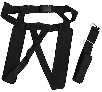 BESPORTBLE Schlittengurt Reifen Ziehen Gurt Krafttraining Schlitten Schultergurt Widerstandsband Gürtel für Outdoor-Sport Ganzkörpertraining