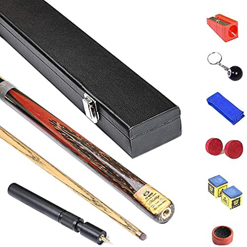 Billardqueues Professionelle Billard Pool Queue Stick - 57 Zoll Professioneller Pool Queue Stick, 10 mm Spitze Billard Pool Stick, Billard Queue Stick, Bar oder Hausgebrauch für Männer oder Frauen G