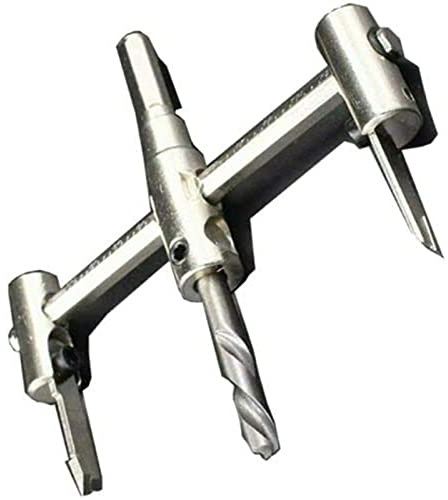 Boxonly Scies-cloches rondes pour le travail du bois - 40 à 300 mm - Réglable - Pour le travail du bois