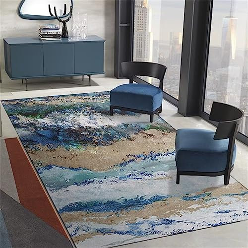 RUGMRZ Auslegware Teppichboden Beständigkeit gegen Flecken im abstrakten Stil jugendzimmer deko Jungen Mehrfarbig kamindekoration Teppich Terrasse Auslegware Teppichboden teppichen180x250CM