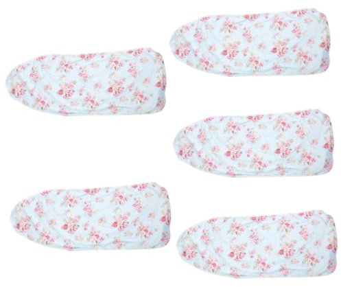 Alipis 5pièces Housse De Repassage Coton Lavable pour Planche à Repasser Design Amovible Et Pratique Convient à Différentes pour Repassage Facile