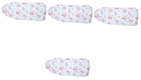 Alipis 4pièces Housse De Planche à Repasser Pliable Coton Avec Design Antidérapant Housse De Repassage Lavable Pour Repassage Et