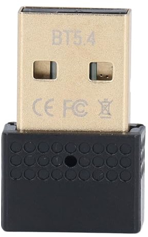 Adaptador USB Bluetooth para PC, Receptor Dongle Bluetooth 5,4, Plug & Play, Transferencia de Escritorio para Altavoz con Auriculares Bluetooth para Ordenador Portátil