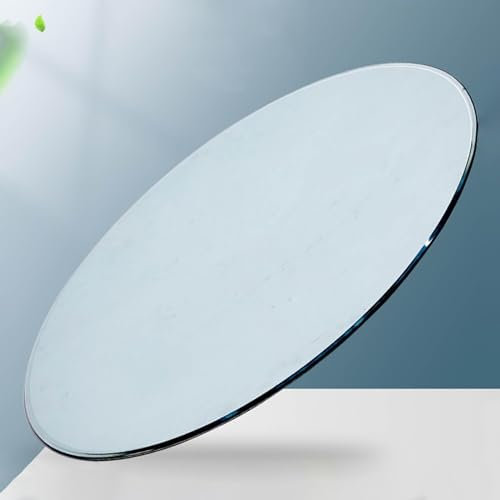 Glasplatte Rund Tischplatte，Tisch Glasplatte Ersatzteil, Tischplatte Gehärtetes Glas，Tisch Glasplatte Platte Esstisch，Outdoor Glastisch Einfach Zu Säubern 35cm 50cm 60cm 70cm 80cm(68CM(27INCH))