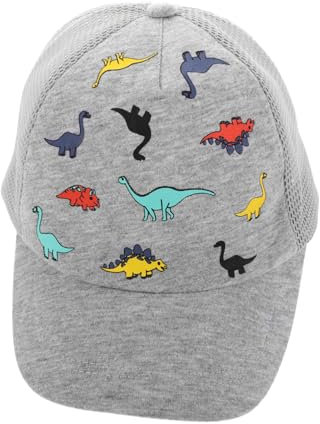 VALICLUD Dinosaurier-Muster Baseballkappe Für Kleinkinder Atmungsaktive Bequeme Sonnenmütze Für Jungen Und Mädchen Jahre Für Outdoor-aktivitäten Zu Besonderen Anlässen