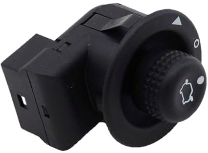 WUPEDI 93BG17B676BA 93BG17B676BB Schalterknopf for die Einstellung der Seitenspiegelsteuerung, for Ford, for Courier, for Fiesta, for Focus, for Fusion KA, for Mondeo, for Transit Auto-Seitenspiegelsc