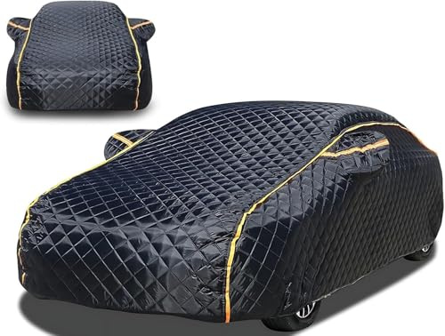 Bâche Voiture Extérieur Anti Grêle pour BMW 4 Series Gran Coupe G26 2021-2025, Housse de Protection Anti-grêle Épaissie, Aux UV et Aux Rayures, Protection Intérieure Extérieure Tout Temps fd53