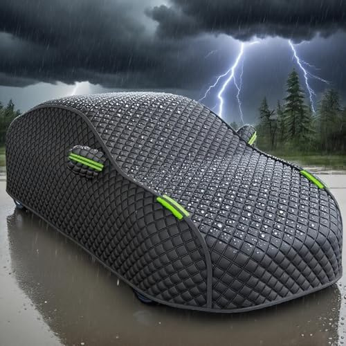 Anti-Hail Car Cover for Jaguar XF X260 2015-2023 - All Weather Waterproof/UV/Hail Proof Car Cover Oxford Cloth Long Reflective Strips