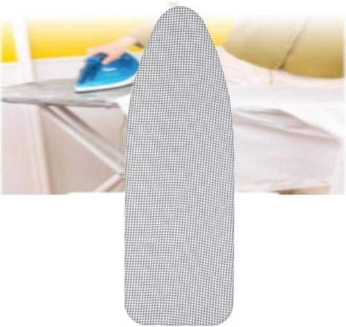 EBZFASO Copertura e Imbottitura per ASSE da Stiro Copriasse da Stiro in Cotone e Imbottitura, Confezione da 2, Multicolore, Diverse Misure(Grey,15x45 inch(120x40 cm))