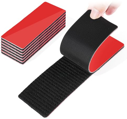 LLPT Feltro Adesivo Forte Biadesivo 60x180mm 6 Pz Nastro di Montaggio | Autoadesivo Nastro a Strappo Può Essere Utilizzato All'interno e All'esterno