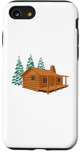 Cabane en Bois Coque pour iPhone SE (2020) / 7/8