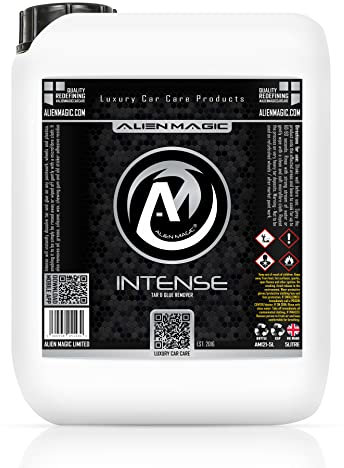 Alien Magic Intense Tar & Glue Remover 5 Litre - Powerful Oil-Based Formula for Safe Removal of Tar, Adhesives, and Grease from Paint, Wheels, and Plastics