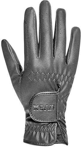 uvex sportstyle kid - elastisk ridhandske för barn - hållbar - utmärkt grepp - black - 5
