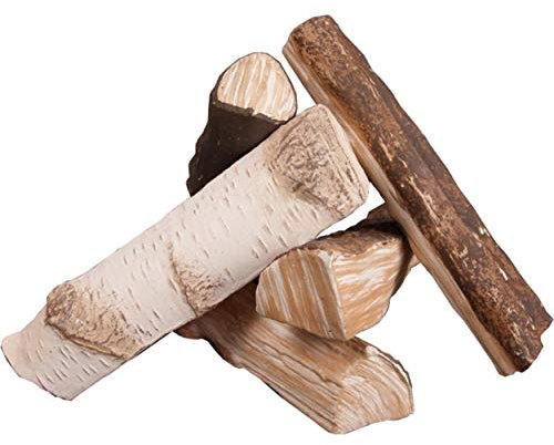 QUALITÄTSPRODUKT 5 STÜCK*Keramikholz Keramik Holz