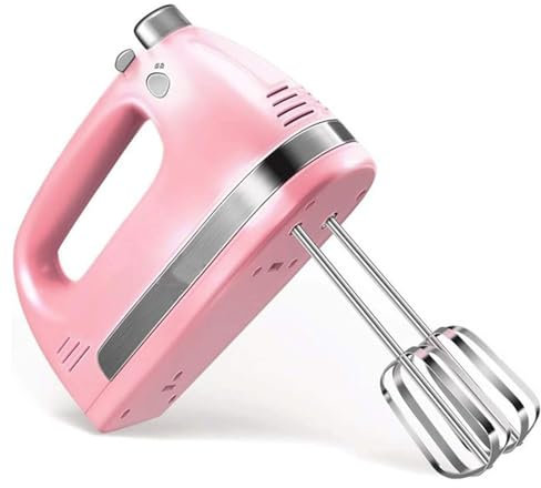 Batteur à œUfs Portatif Domestique, MéLangeur éLectrique De Cuisine, Batteur à Main Compact Puissant, pour MéLanger Les Biscuits, Brownies, GâTeaux, PâTes à PâTe (220 V/350 W)