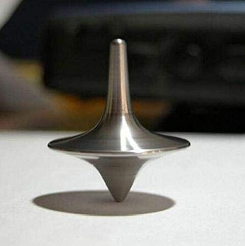 Amandaus Metal Gyro Top Giratorio con impresión de tótem de película Caliente