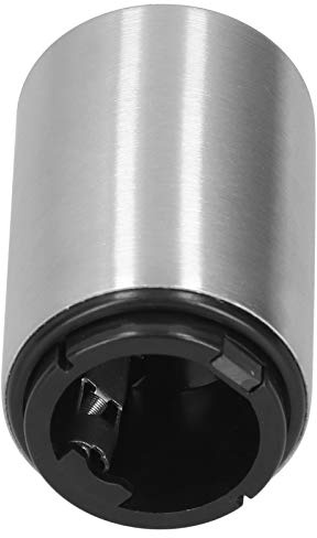 Bierflaschenöffner Edelstahl-Bieröffner, automatischer Bierflaschenöffner mit Kappenverschluss, nach unten drücken - Flaschenverschlüsse abnehmen, Silber