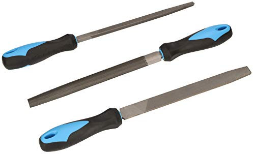 KOTARBAU® Metallfeilen-Set 3-tlg. 30cm Professioneller Schlossersatz