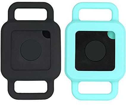 Party-Zubehör für Hunde und Katzen, kompatibel mit Tile Pro, Fliesen-Hülle für Tile Pro Tracking, Anti-Verlust-Katzenhalsband-Befestigung, Silikon-Halsbänder für Fliesen-GPS-Tracker, 2 Stück