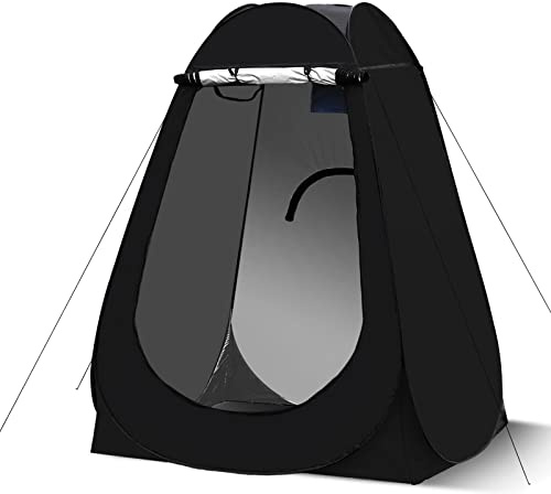 LEMROE Tente Pop-up Douche ou Langer pour extérieur,Noir.150 * 150 * 190cm | avec sac de transport, facile à transporter,pour pique-nique, pêche, plage ou toilettes. Protection solaire.multicolore