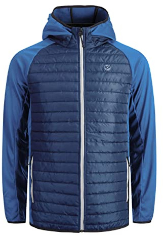 Jack & Jones Jjemulti Chaqueta Acolchada Noos , Hombre, Insignia azul/W azul federal, XXL