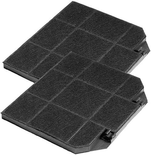 Jpshop Filtres à charbon actif pour hottes aspirantes compatibles avec Franke et Faber 2 pièces