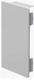 Hager LF6011067035 Endstück halogenfrei zu Leitungsführungskanal LF/LFH 60x110mm lichtgrau