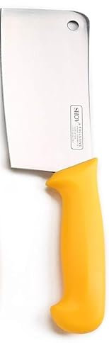 Shov Ergo Grip - Hacha de carne, longitud de la hoja de 15 cm, acero inoxidable, mango ergonómico