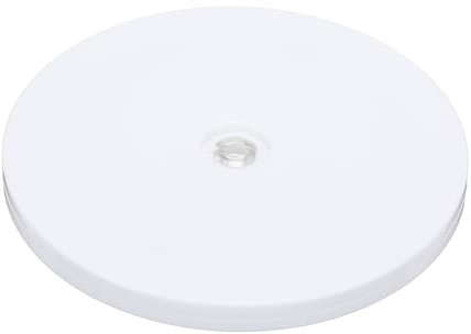 PATIKIL 6 Pesante Rotante Girevole Supporto con Acciaio Sfere Cuscinetti 1pz 360° Rotazione Giradischi Lazy Susan Base per Grande Schermo TV Computer Monitor Bianco