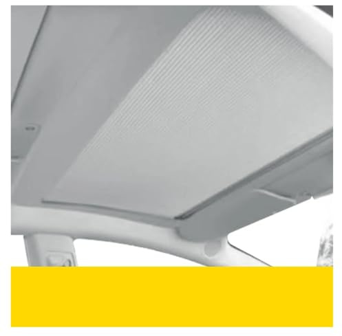Pare-Soleil Voiture pour Tesla pour Modèle 3 2023 Accessoires Filet D'ombrage Toit Puits Lumière Stores Protecteur Pare-Soleil Pare-Soleil DVoiture Pare-Soleil Protection Solaire Voiture(Front Part)