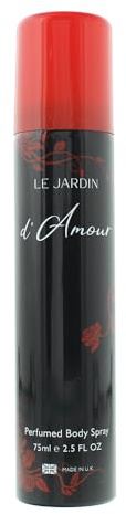 Le Jardin D'amour - Espray corporal perfumado, 75 ml