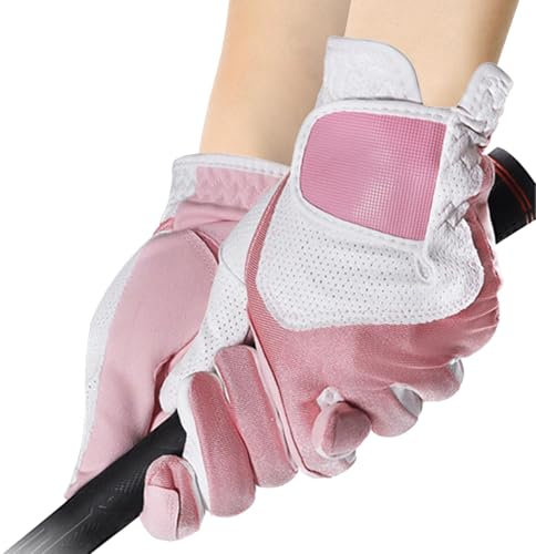 Conjunto genérico de guantes de golf para mujer, guantes de golf para mujer, guantes de golf antideslizantes para niñas, guantes ligeros, guantes de golf elegantes para mujeres y niñas