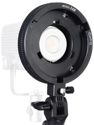 Adaptateur de Montage Bowens avec Support Bowens Standard, Support de Support de Flash de Caméra pour Les Lumières LED, Les Objectifs Projecteurs, Les Parapluies Doux, etc.