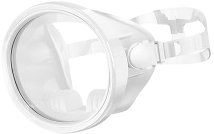 MotiveTech Maschera Subacquea, Occhiali da Sub, antiappannamento, Attrezzatura per Lo Snorkeling, Leggera, Comoda, Ovale, Impermeabile, a Tenuta stagna, Occhiali, Bianco