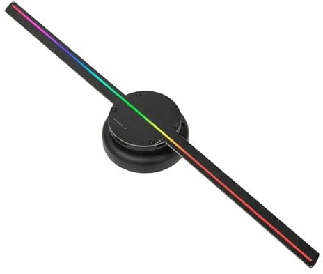 Proyector de hologramas 3D 42 cm con Ventilador, transmisión Wi-Fi, Imagen y vídeo, Pantalla Comercial, proyector LED holográficos(PD42 Upgrade)