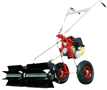 Peine For Césped Artificial, Cepillo For For Campo De Fútbol, ​​cortacésped Manual Barrido Limpieza Potente