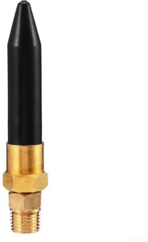Lot de 2 valves d'inclinaison pour gonflage de ballon à hélium NPT1/4 - Buse en caoutchouc pour décorations de fête - Adaptateur de réservoir de gaz en laiton - Outil de remplissage rapide