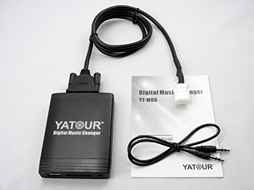 Yatour Car Digital Music Changer USB SD Aux MP3 Interfaz Car Stereo Bluetooth (Opcional) Radio para Toyota Small