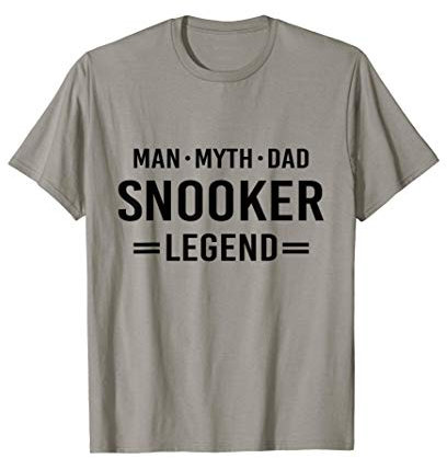 Man Myth Legend Dad Snooker T-Shirt