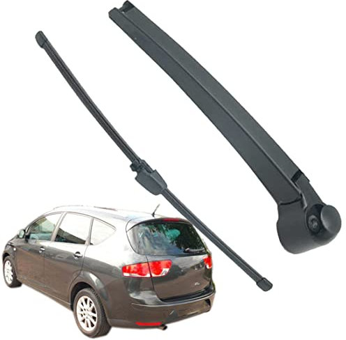 Scheibenwischer Für Auto Scheiben Wiper Blades Für Altea 2004-2015 Wischerblatt Vorne Wischblätter Gummi Windshield Wipers 650mm+650mm fit Pinch-Tab Arme,Rear Window Wiper+Wiper arm
