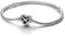 PANDORA Moments Sparkling Infinity Heart Clasp Snake Chain Bracelet, Size 19- With Gift Box