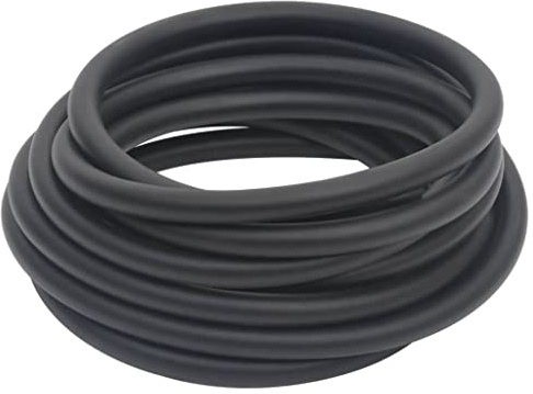 vidaXL Hybrid-Luftschlauch Schwarz 0,6 5 m Gummi und PVC