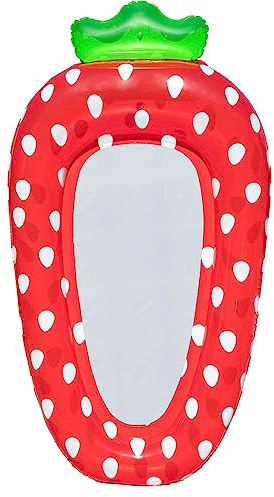 Bestway Sweet Summer Pool Liege Luftmatratze Wasserhängematte für Kinder (Luftmatratze Erdbeere)